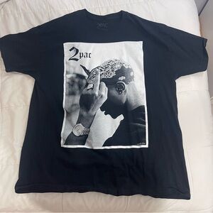 2Pac graphic tee